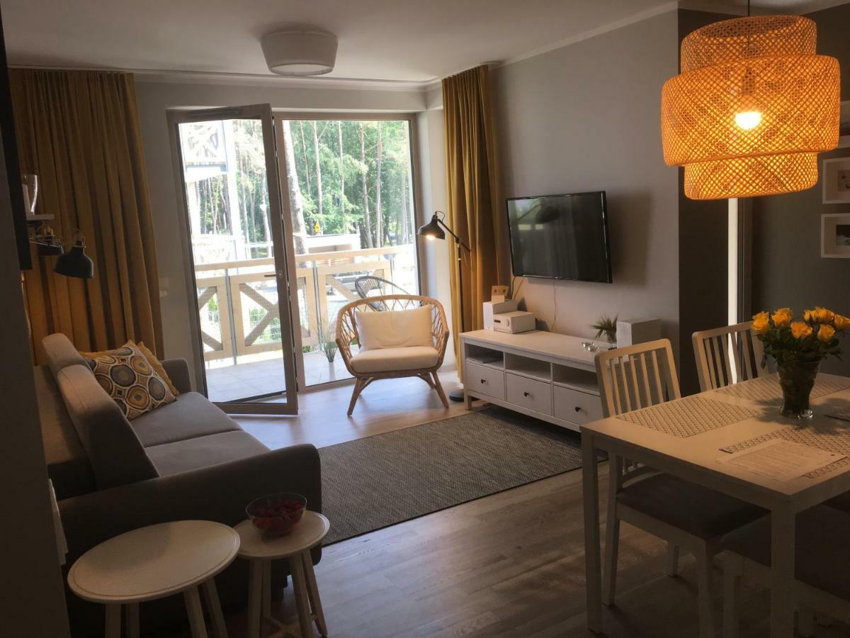 Sosnowe Tarasy Apartment Mielno  Ngoại thất bức ảnh